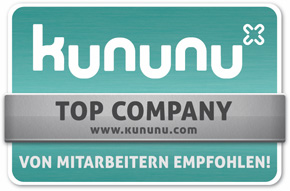 Kununu-Siegel Top Company